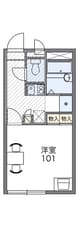 レオパレス国栄の物件間取画像